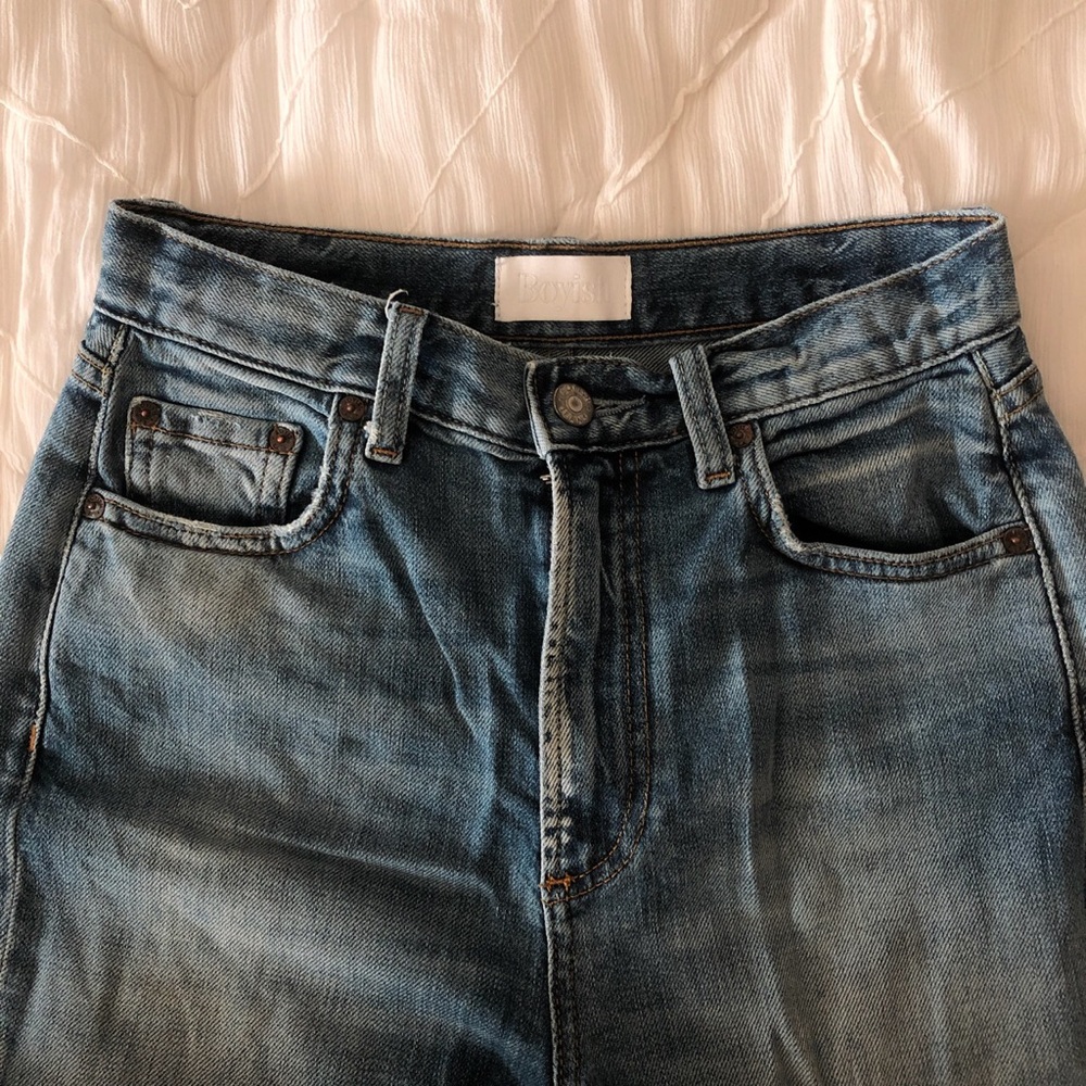 Beautiful and rare boyish blue jeans